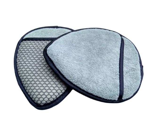 Pad Spúinse Scrubber Glanadh Microfiber